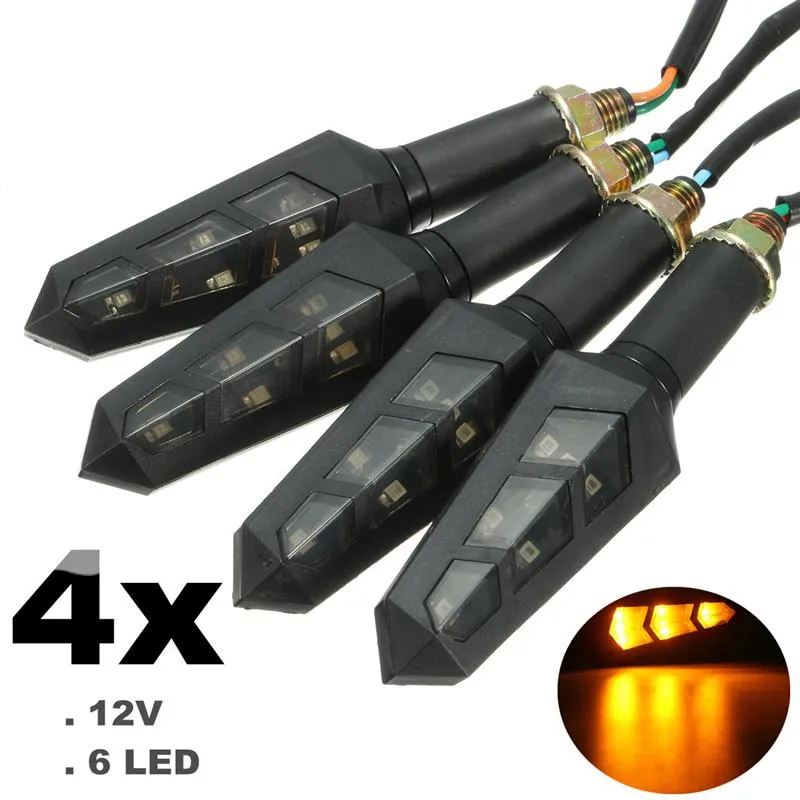 LED Bike Turn Signal Indicator Light Turning Lamp