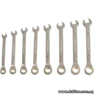 LL 8-15mm CRV Ratchet Spanner Wrench Tools