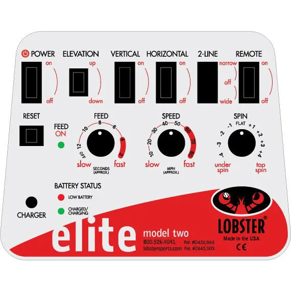 Lobster Elite 3 Tennis Ball Machine