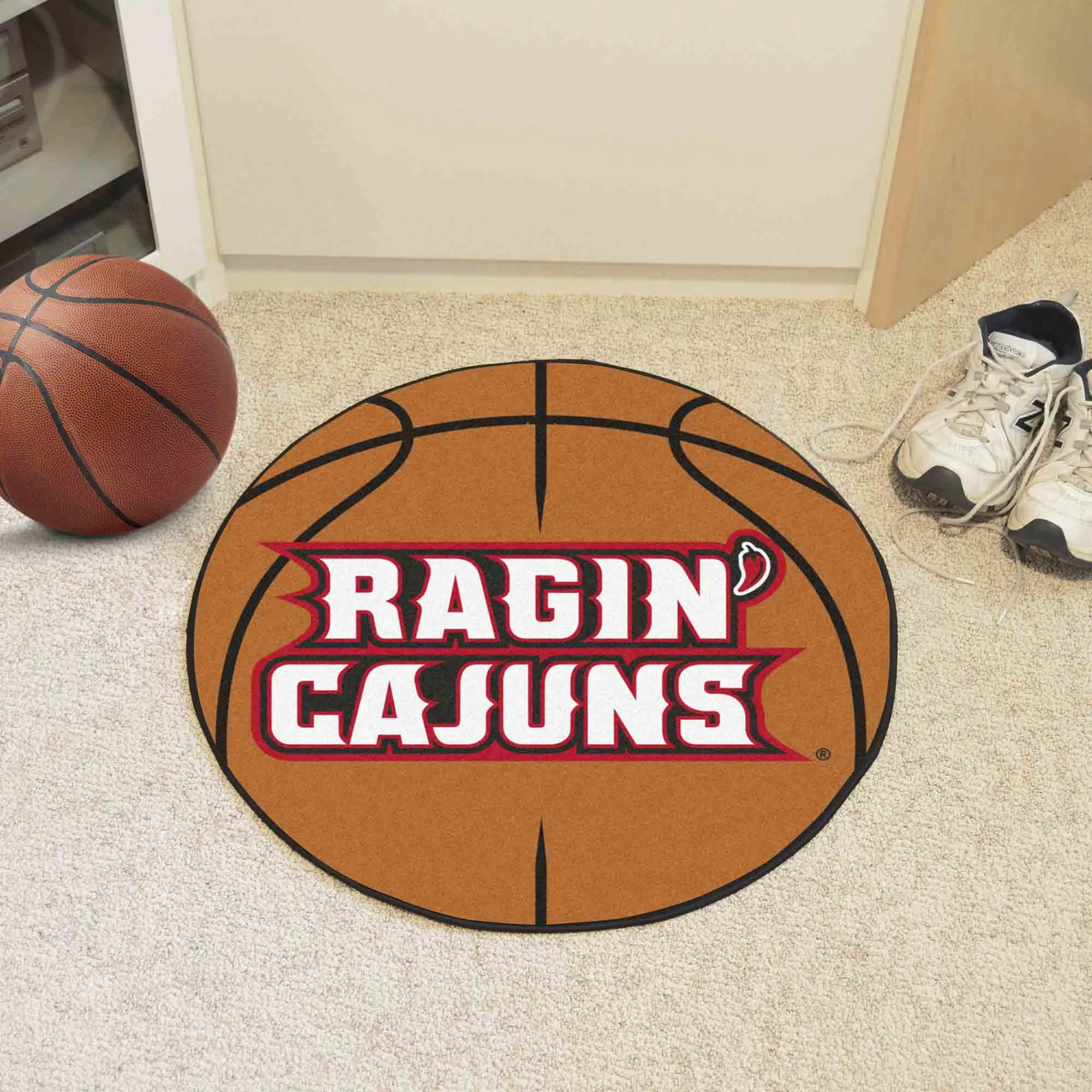 Louisiana-Lafayette Basketball Mat