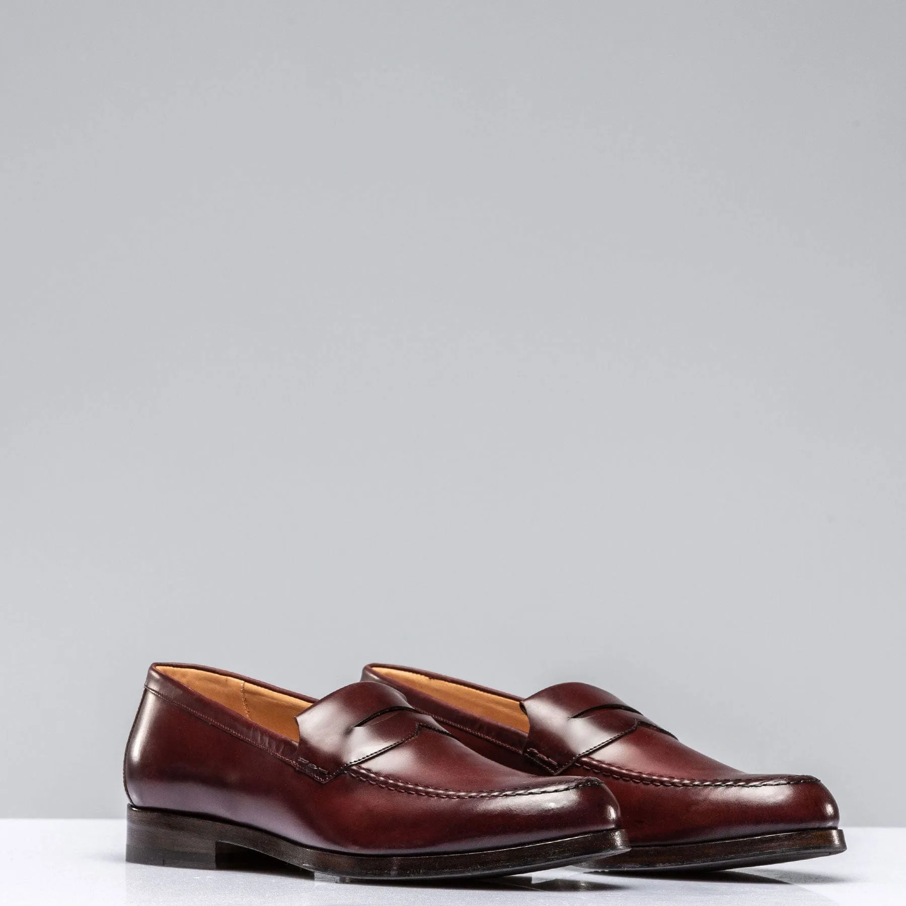 Lucro Loafer In Burgundy Antique