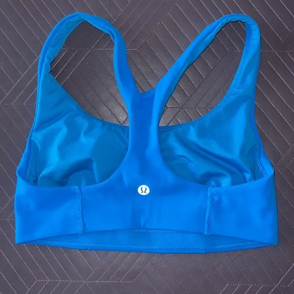 Lululemon Wunder Train Bra *Medium Support, C/D CupBlue Poolside, size 6