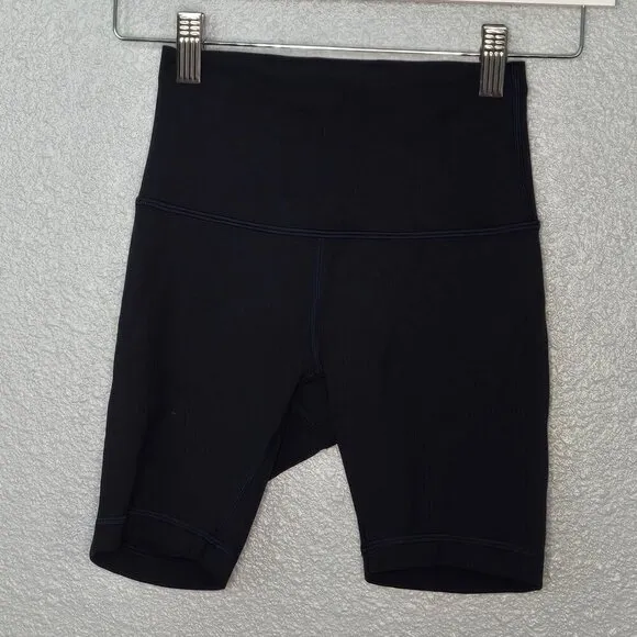 Lululemon Wunder Train High-Rise Short 6&quot; - 2 True Navy
