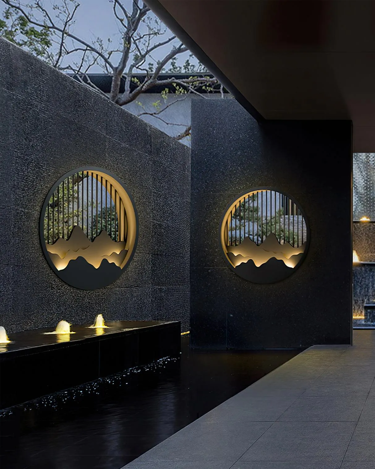 LumiScape - Durable Brightness Outdoor Wall Lamp