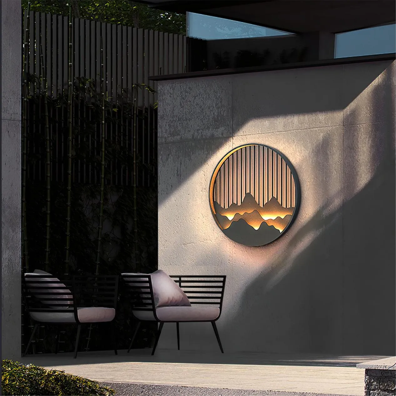 LumiScape - Durable Brightness Outdoor Wall Lamp