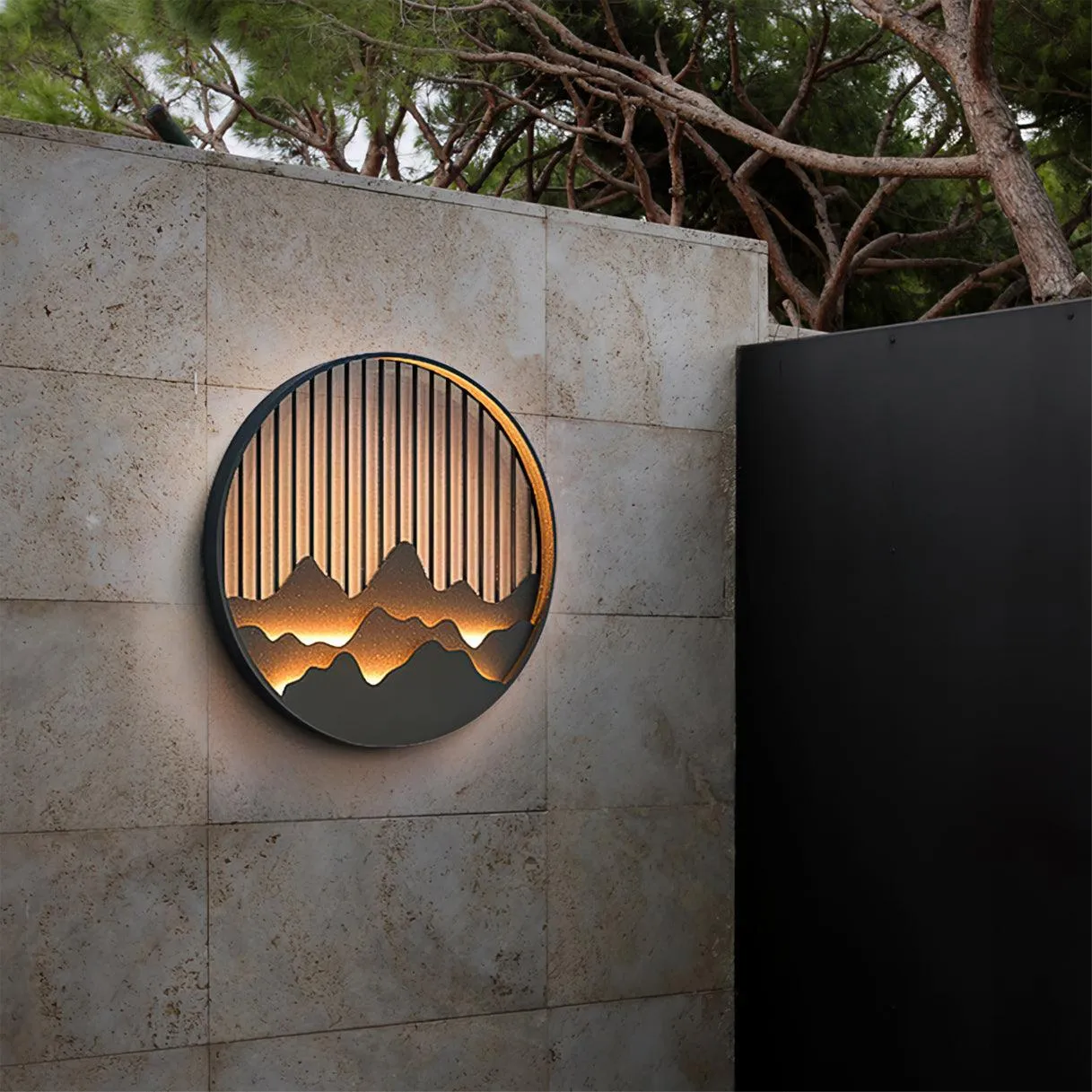 LumiScape - Durable Brightness Outdoor Wall Lamp