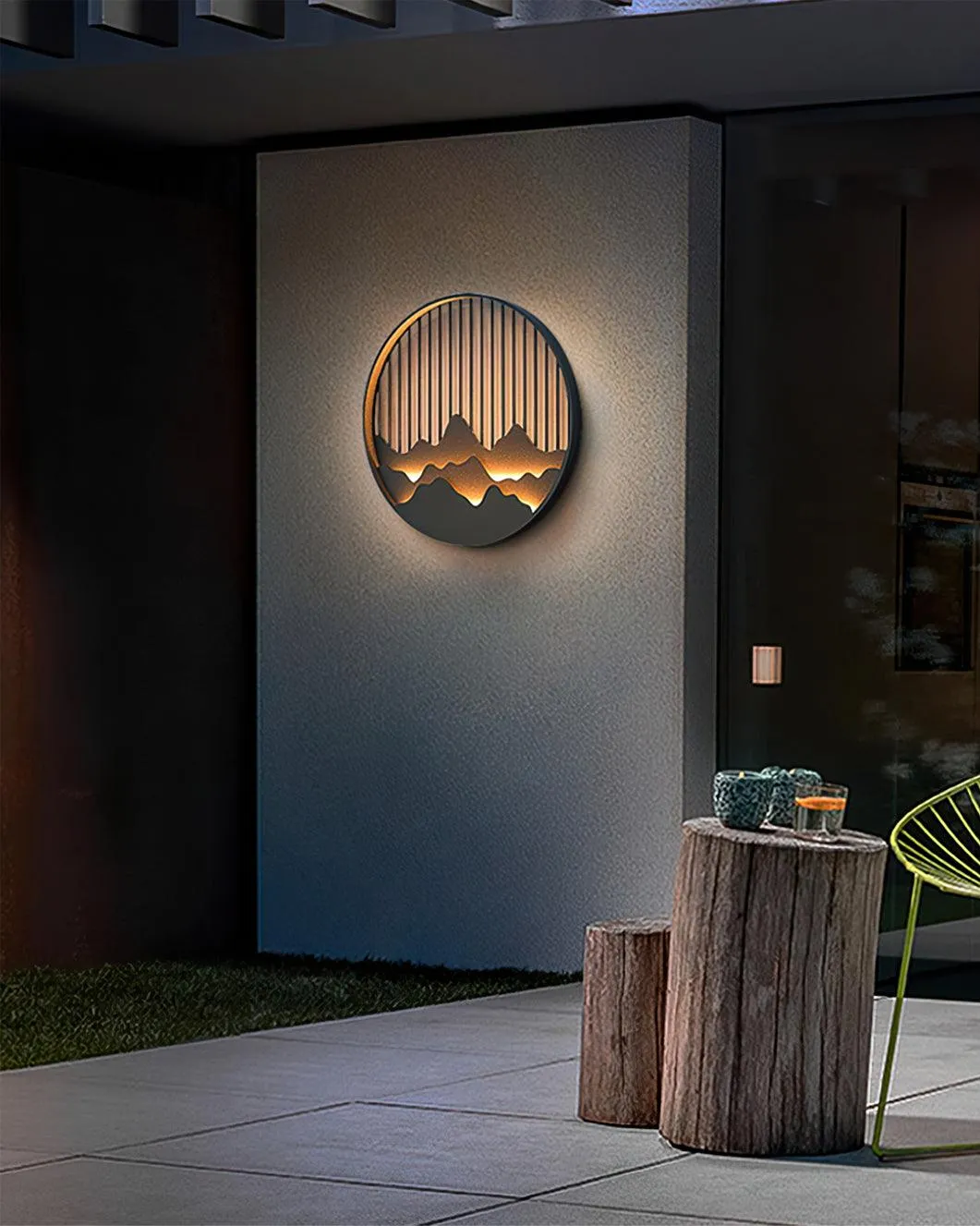 LumiScape - Durable Brightness Outdoor Wall Lamp