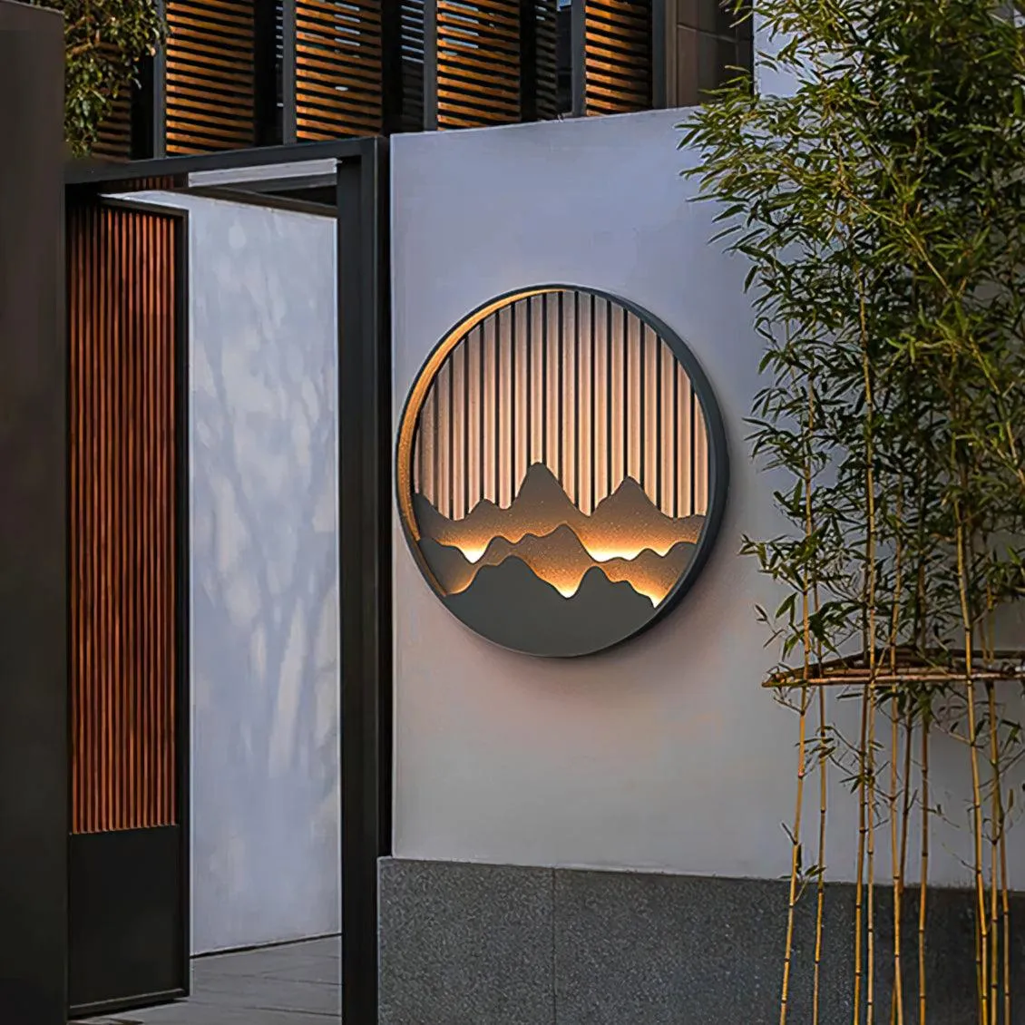 LumiScape - Durable Brightness Outdoor Wall Lamp