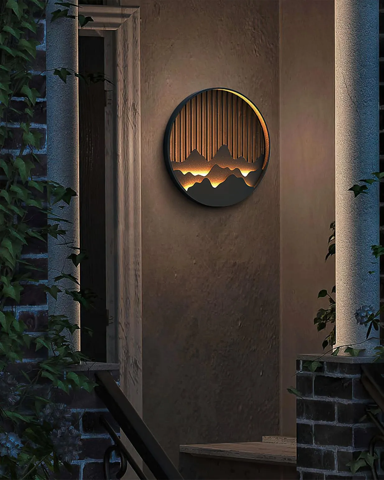 LumiScape - Durable Brightness Outdoor Wall Lamp