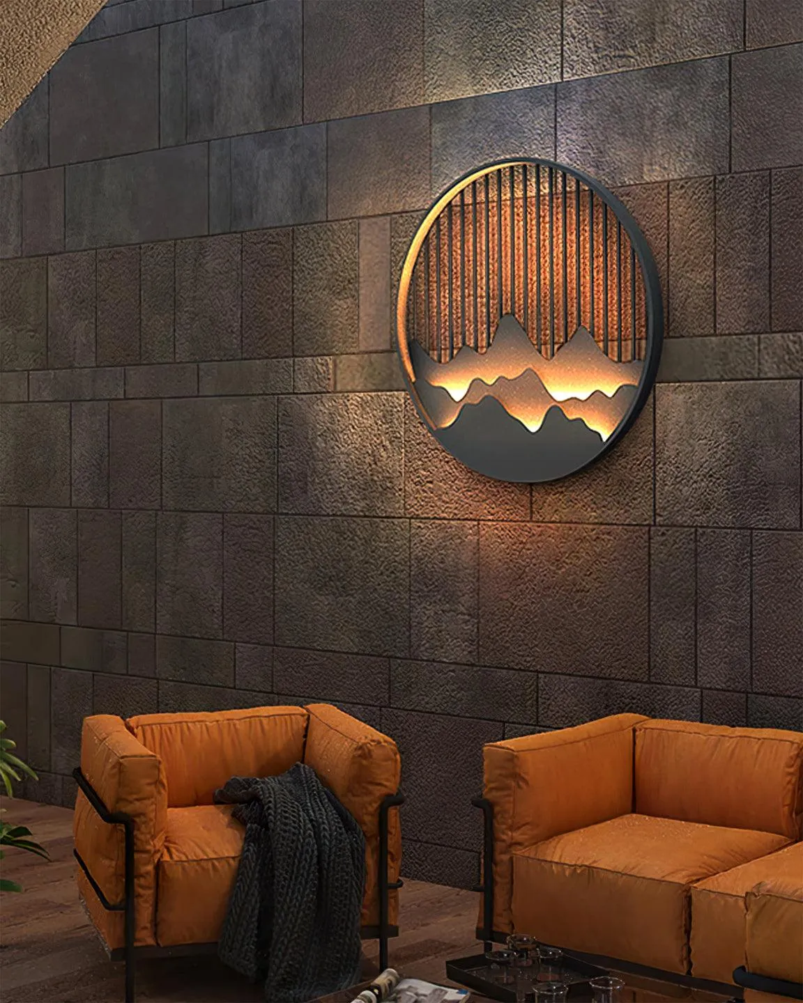 LumiScape - Durable Brightness Outdoor Wall Lamp