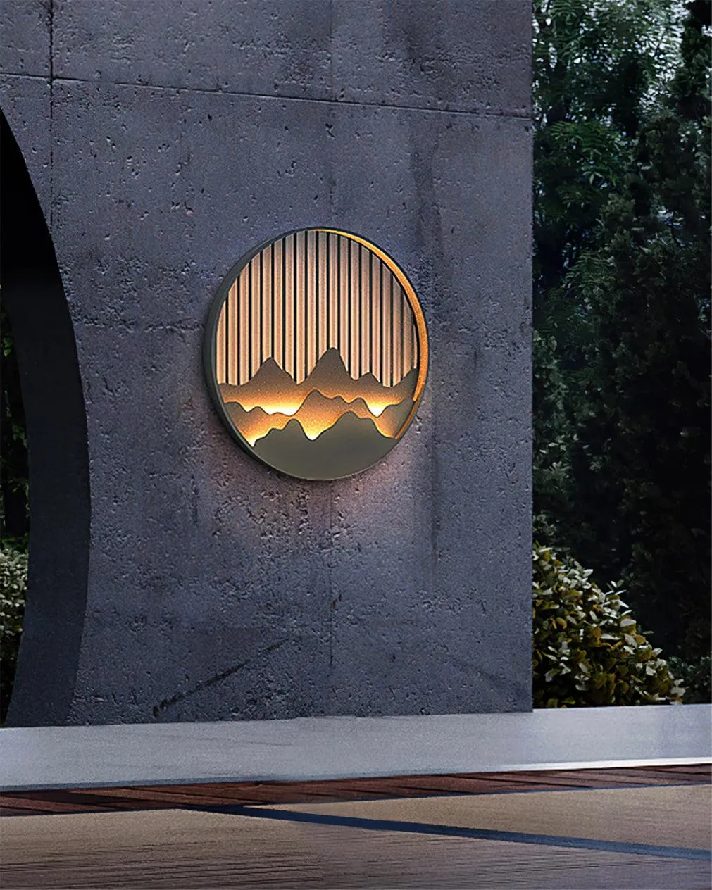 LumiScape - Durable Brightness Outdoor Wall Lamp