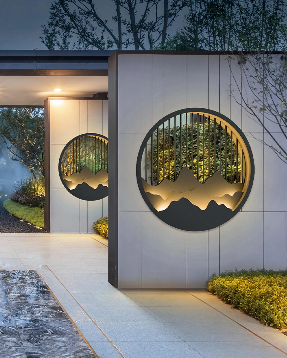 LumiScape - Durable Brightness Outdoor Wall Lamp