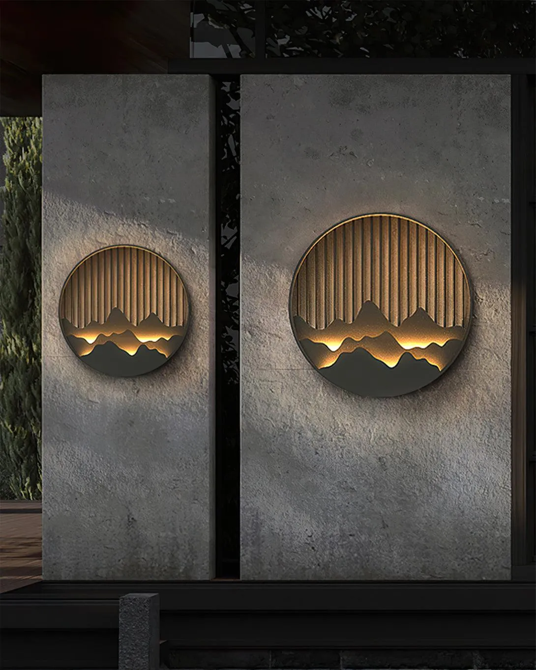 LumiScape - Durable Brightness Outdoor Wall Lamp