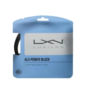 Luxilon ALU Power Black 125 Tennis Strings