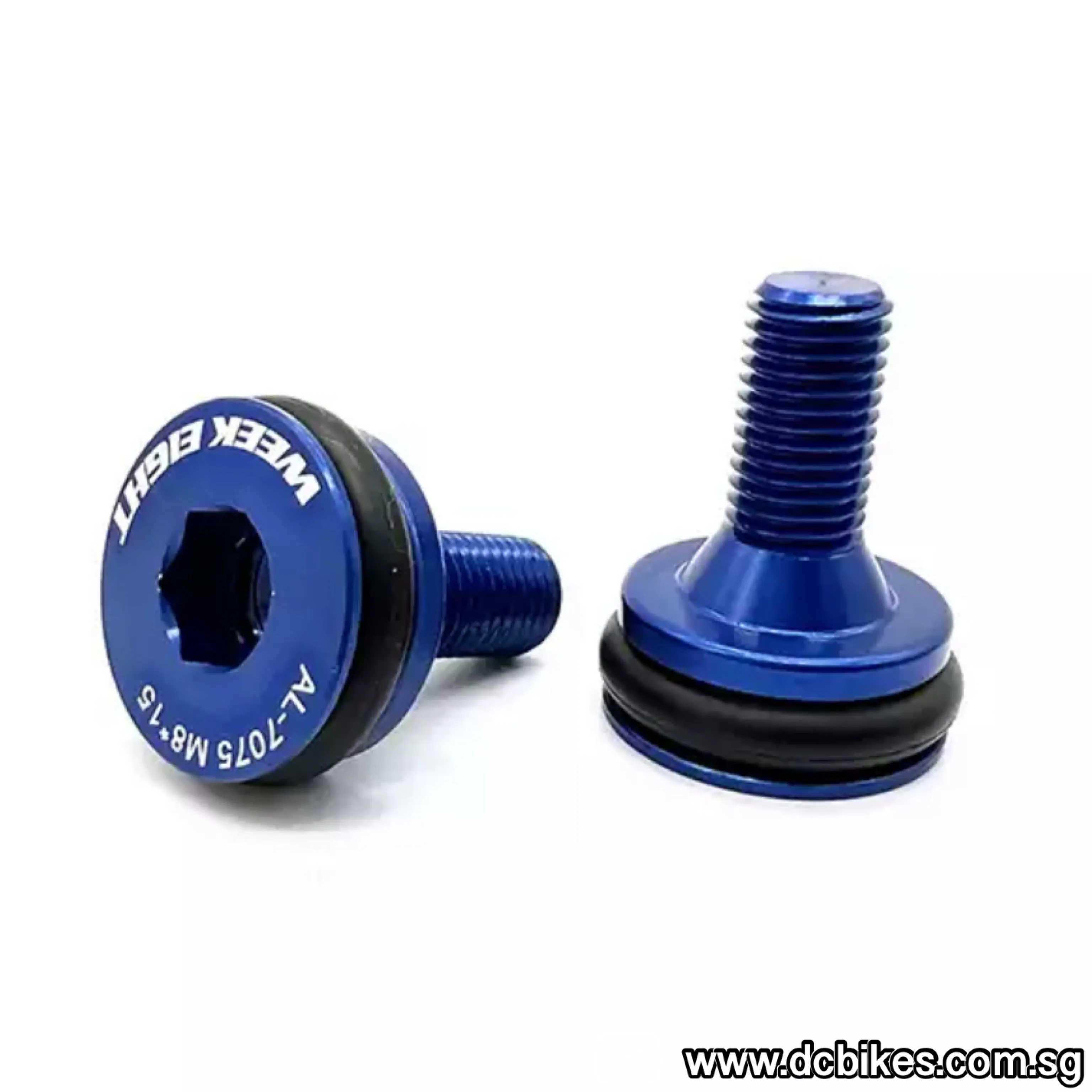 M8 X 15mm Aluminium Bolts For Square Tapered BB Crank Arms