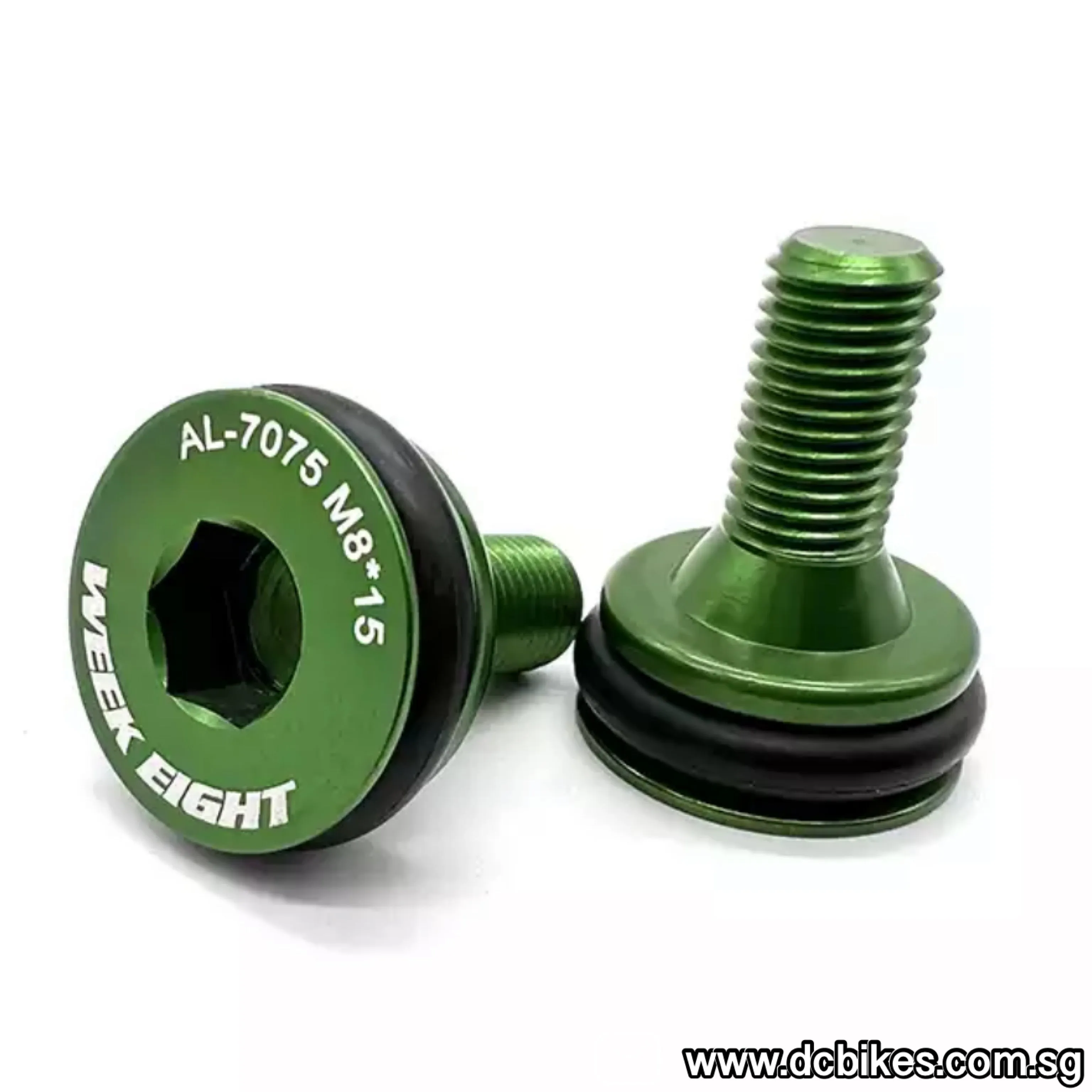 M8 X 15mm Aluminium Bolts For Square Tapered BB Crank Arms