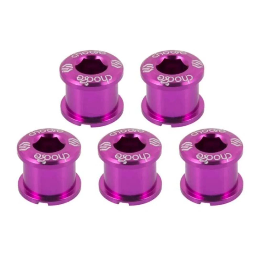 M8 X 5mm Single Speed Chain Ring Bolts (4 Pieces)