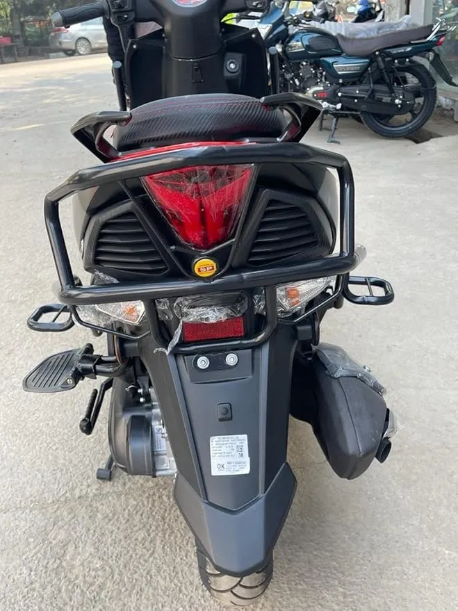 Matt Black Full Body Crash Guard For TVS Ntorq 125
