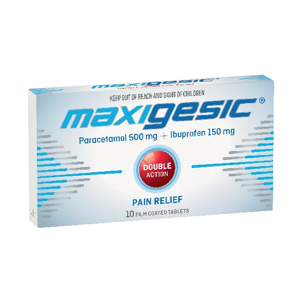 Maxigesic Double Action Pain Relief Tablets