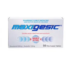 MAXIGESIC Pain Relief Tabs 50s