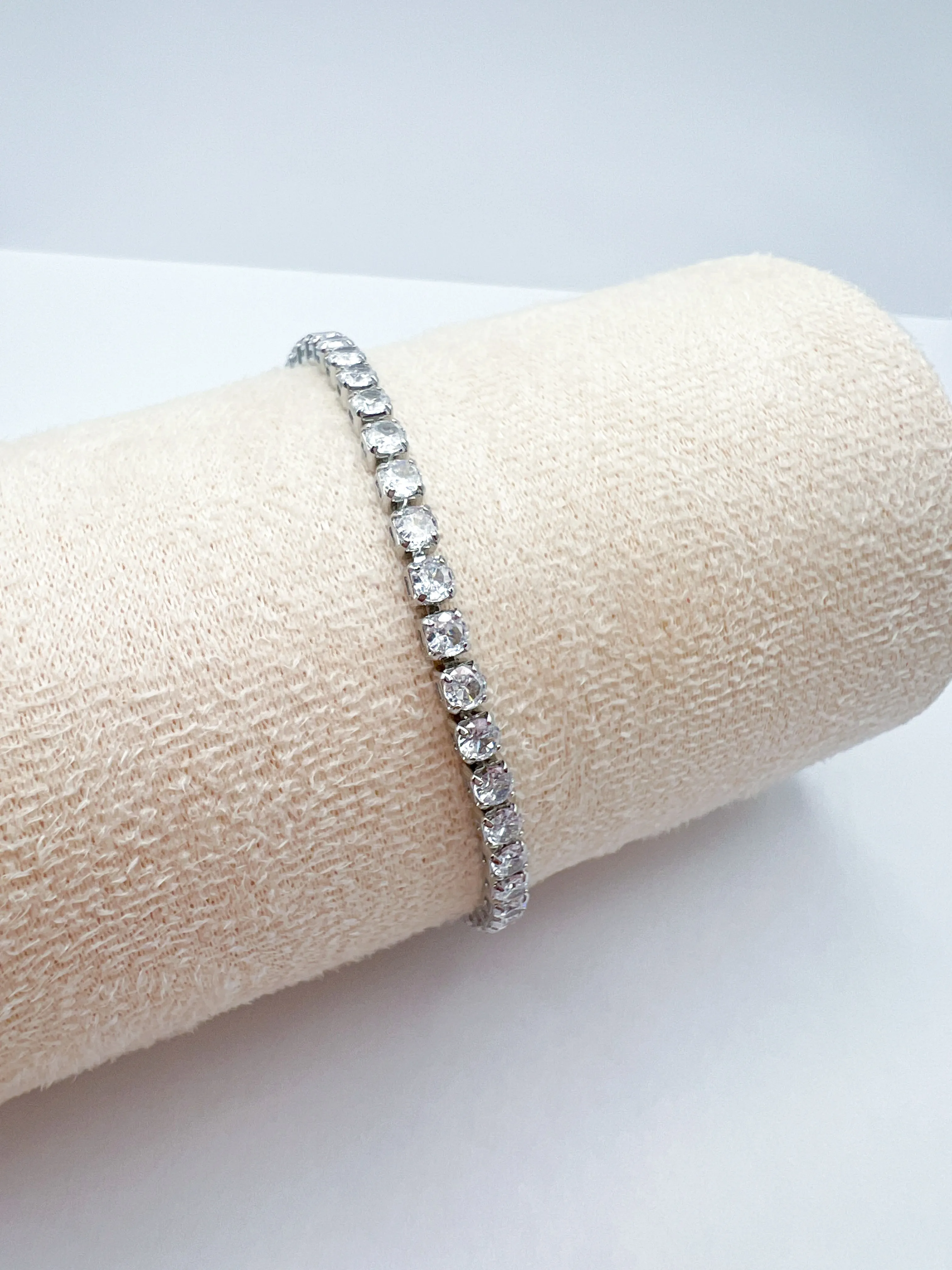 Medium CZ Tennis Bracelet