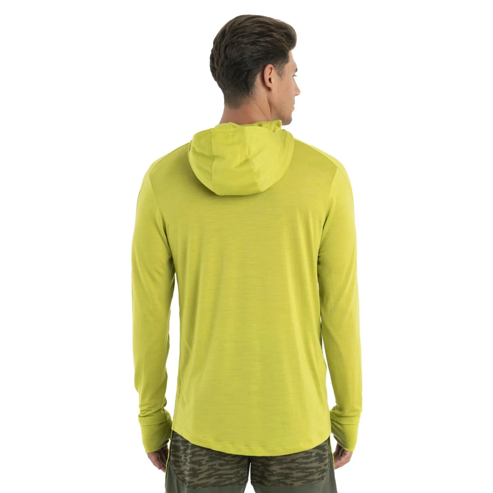 Mens 125 Cool-Lite Sphere Merino Long Sleeve Hoodie