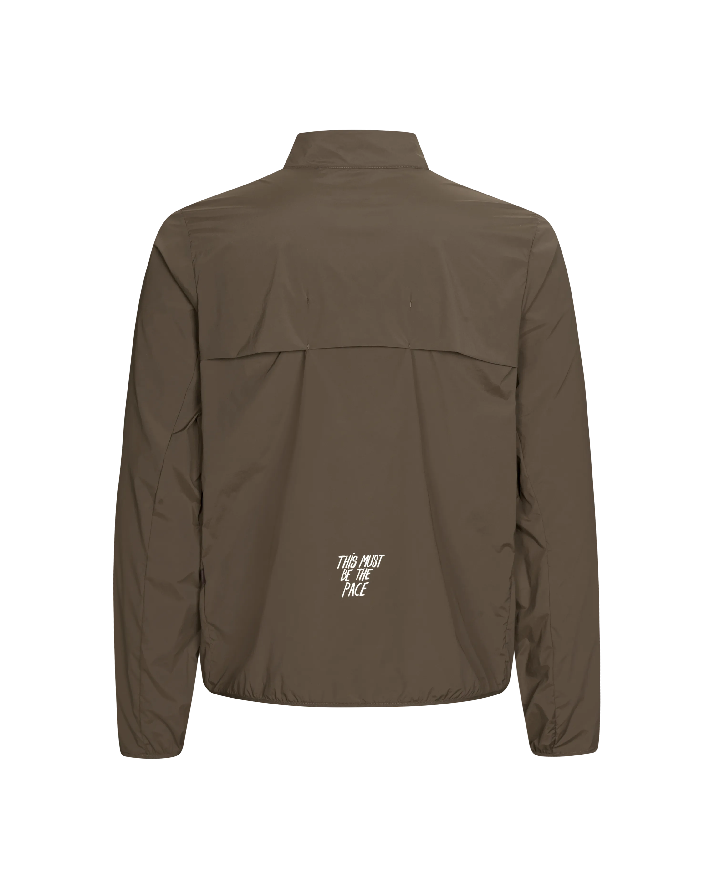 Men's Balance Half Zip Jacket - Dusty Brown