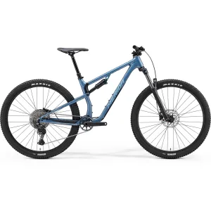 Merida One Twenty 300 Trail Bike Silk Steel Blue (Blue/Lime)