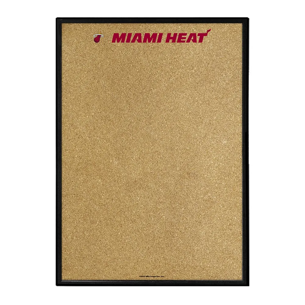 Miami Heat: Framed Corkboard