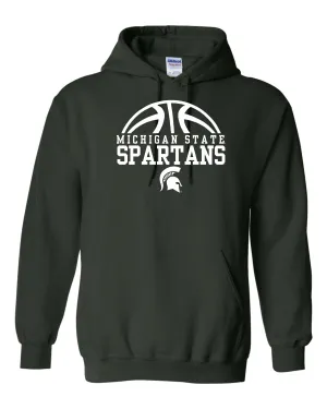 Michigan State University Spartans Basketball Hooded Sweatshirt