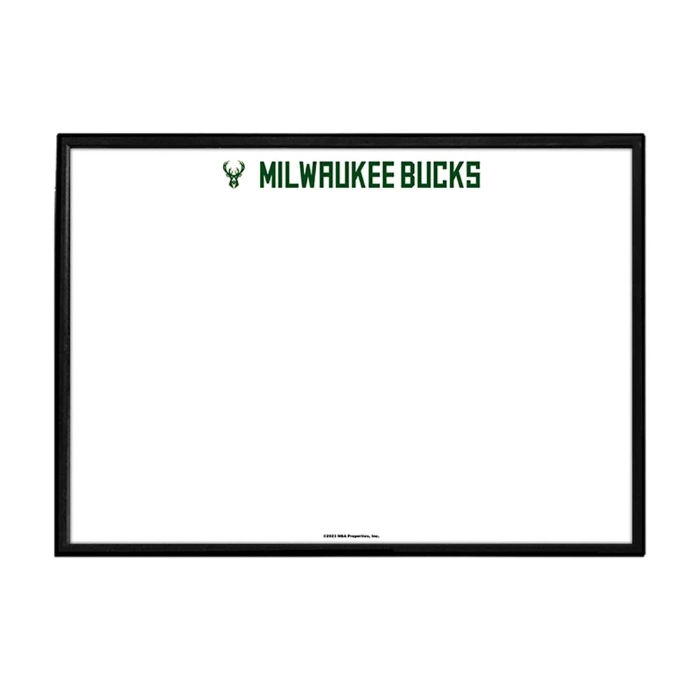 Milwaukee Bucks: Framed Dry Erase Wall Sign