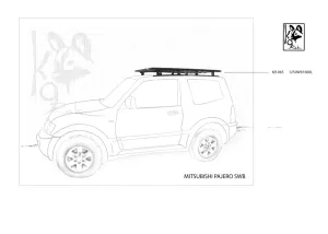 Mitsubishi Pajero K9 Roof Racks Expedition Quality