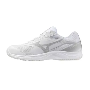 Mizuno Cyclone Speed 5 2025 Unisex Volleyball Shoes (White/Tradewinds)