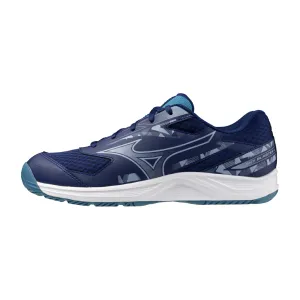 Mizuno Sky Blaster 4 Unisex Badminton Shoes (Bellwether Blue/Bel Air Blue/Fjord Blue)