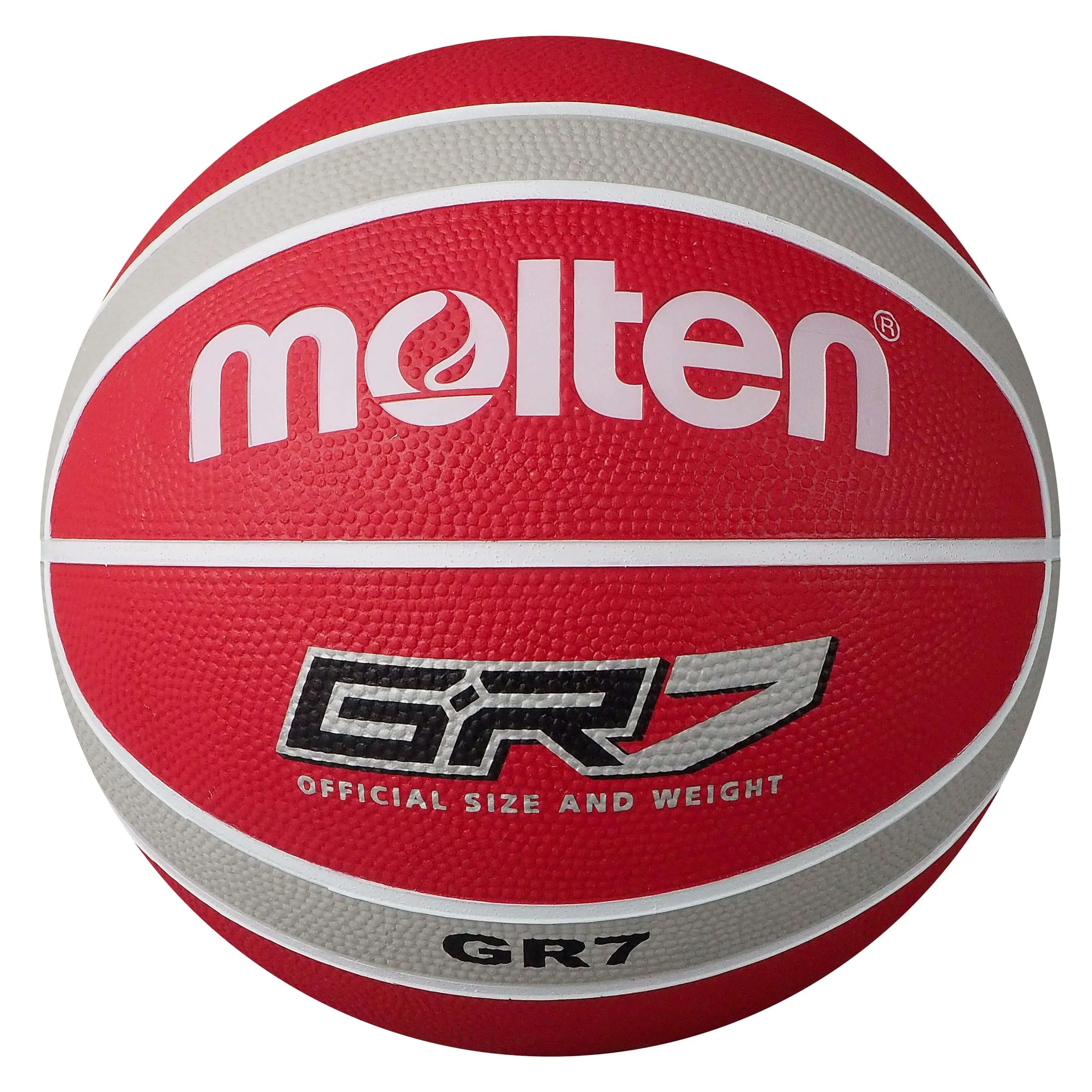 Molten BGR Basketball - Red/Silver