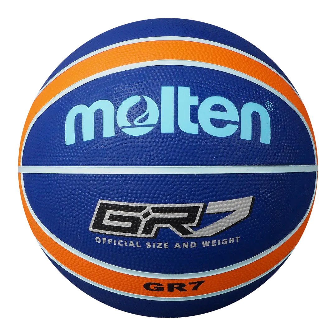 Molten BGR Rubber Basketball - Orange/Blue