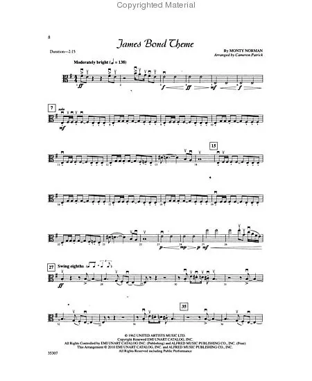 Movie String Quartets Viola