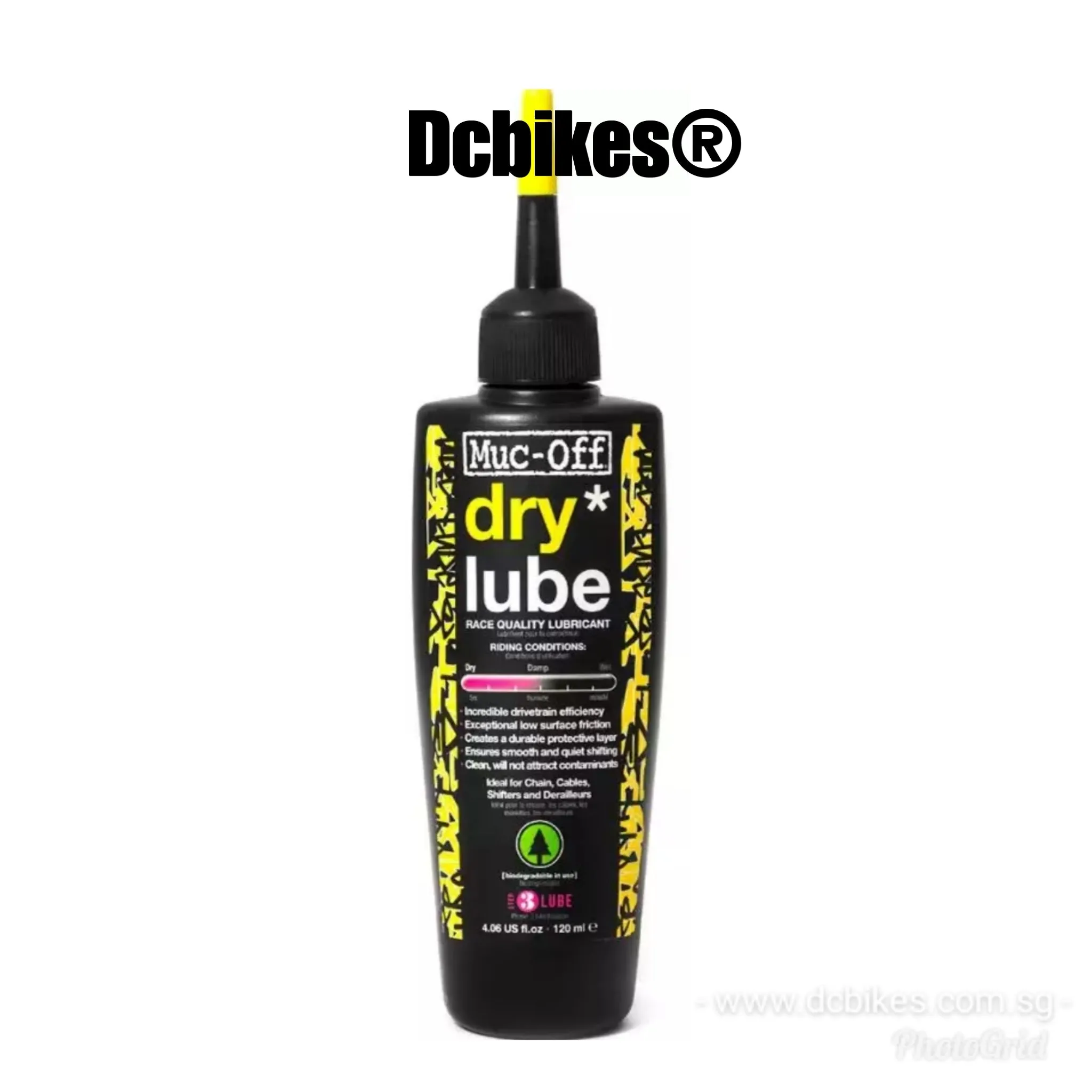 Muc Off Bicycle Dry | Wet Smooth Lube 120ml