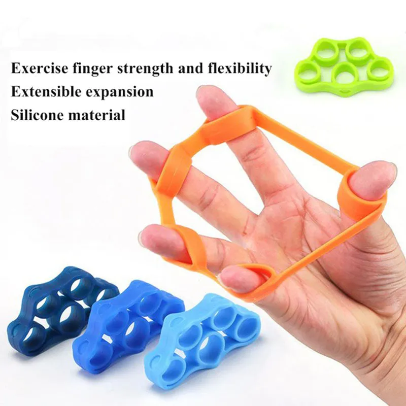 Multi-grade Finger Gripper Strength Repair Trainer Resistance Band
