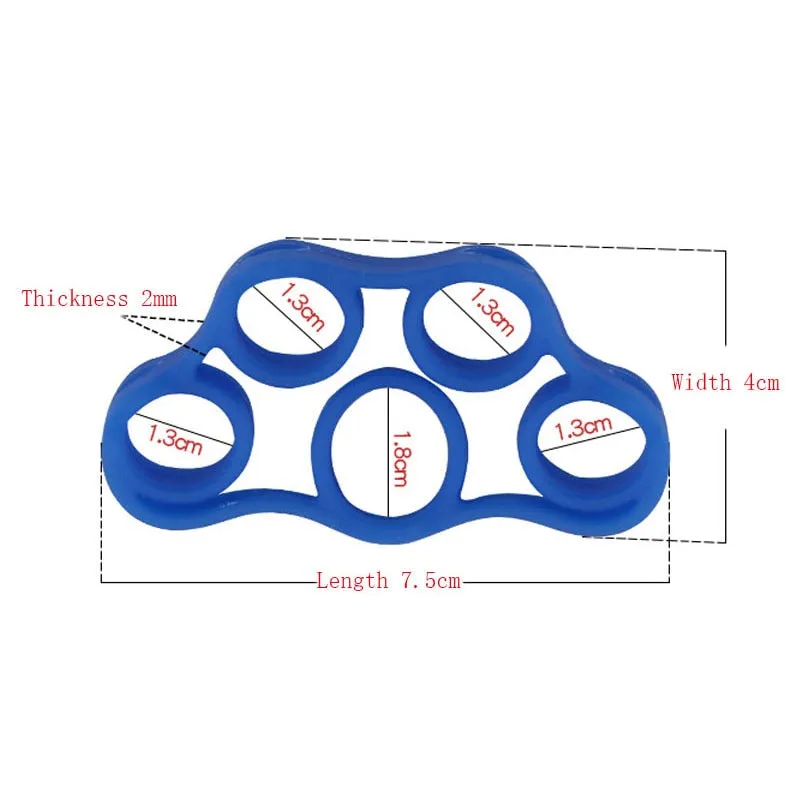 Multi-grade Finger Gripper Strength Repair Trainer Resistance Band