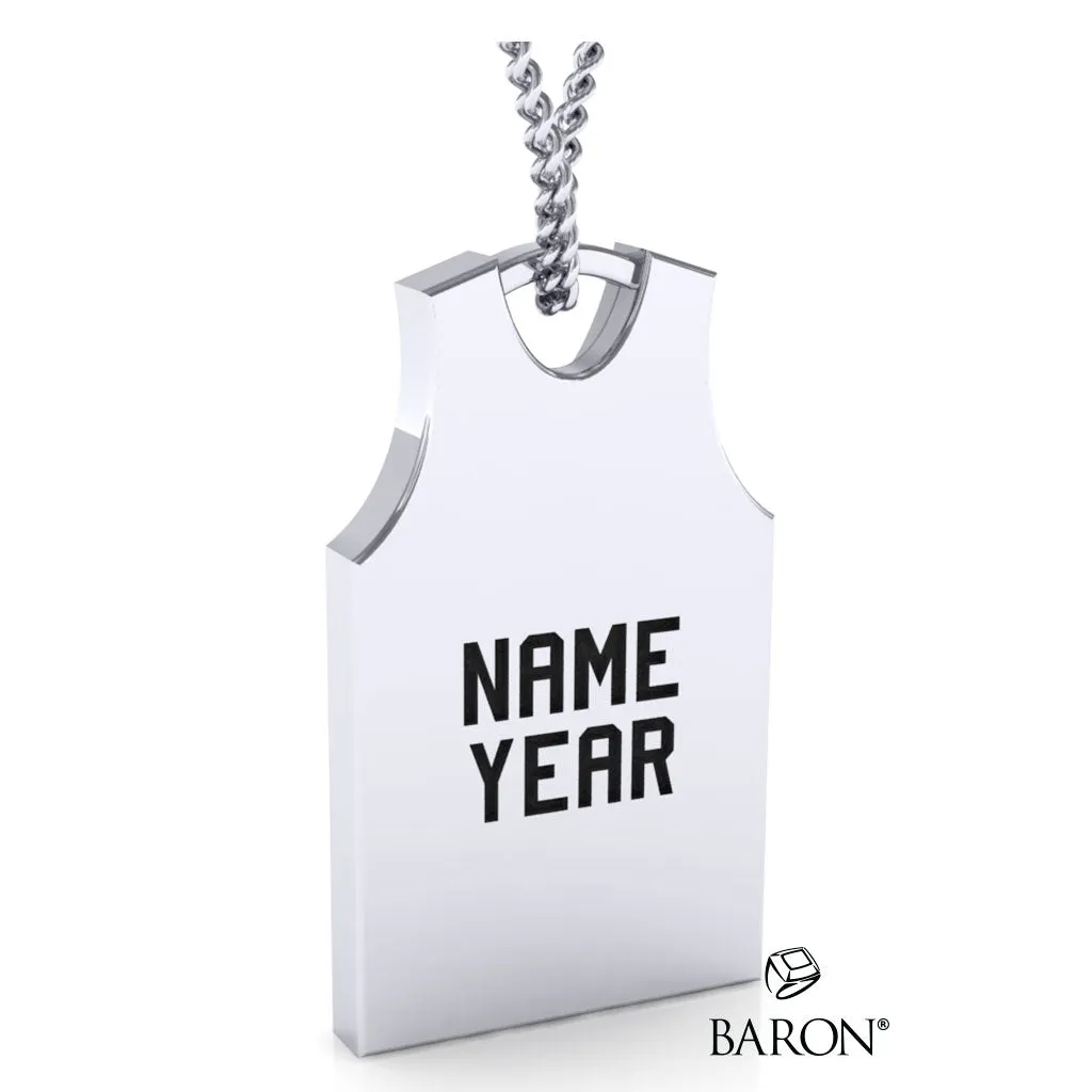 Naismith Basketball Hall of Fame Bill Fitch Friends & Family Jersey Pendant - Design 2.1
