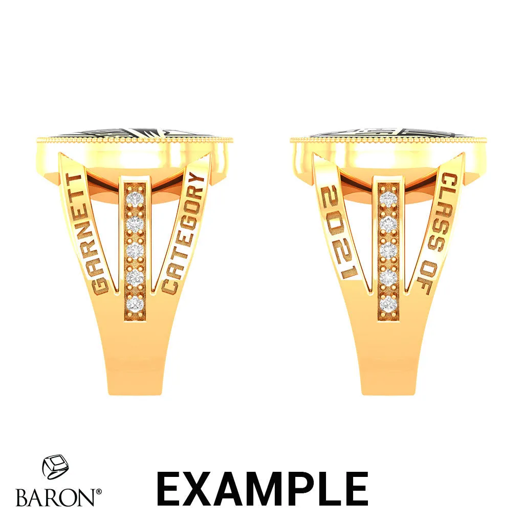 Naismith Basketball Hall of Fame - Class of 2024 Friends and Family Ring - Design 5.1