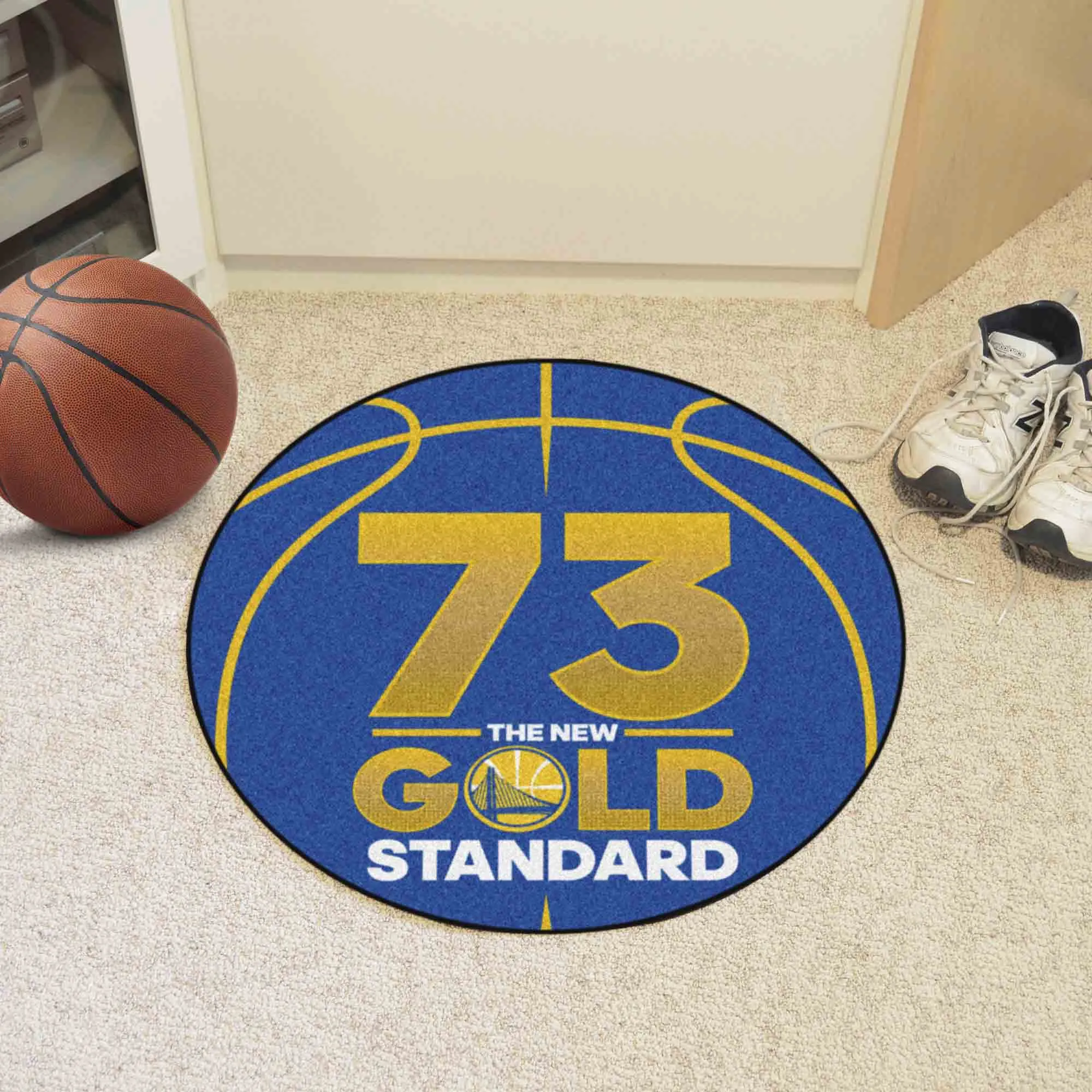 NBA - Golden State Warriors Basketball Mat