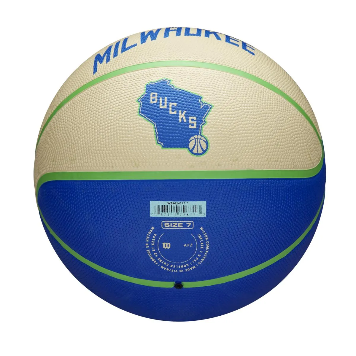 NBA Team City Edition Basketball 2023/24 - Milwaukee Bucks