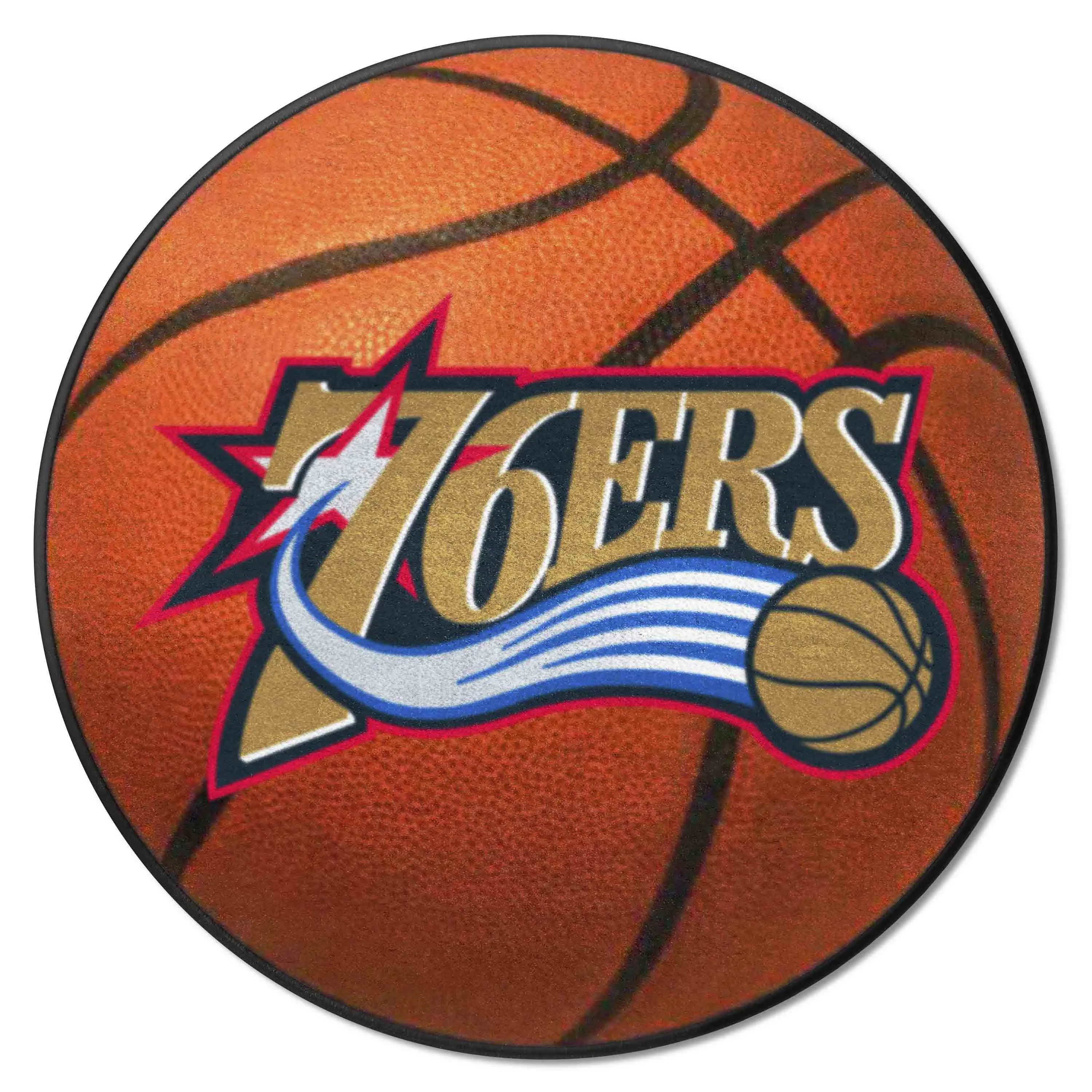 NBAV ? Philadelphia 76ers Basketball Mat
