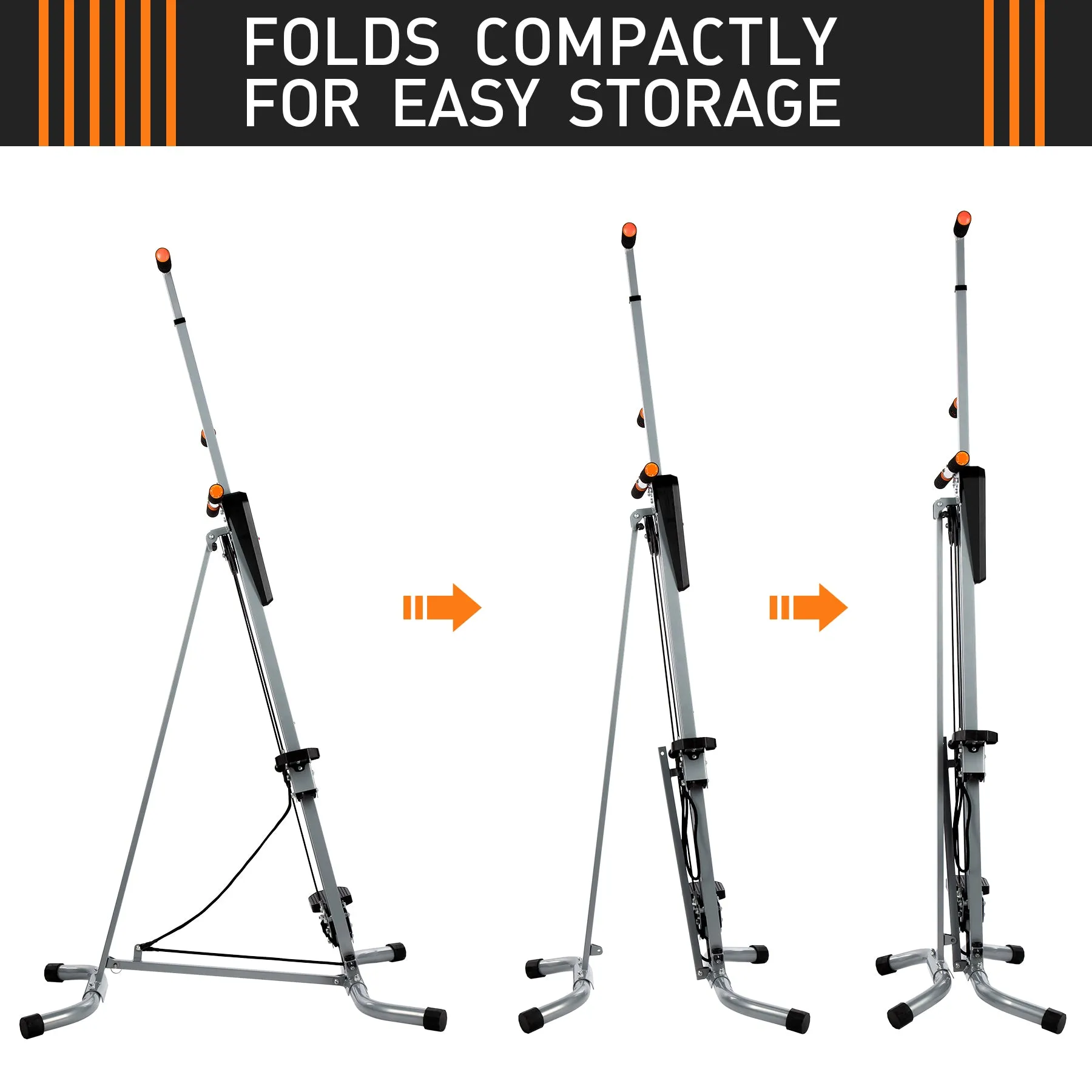 New Bestco Vertical Climber Stepper Home Gym Equipment Total Gym Training with LCD Display! Retails $399.99 