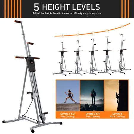 New Bestco Vertical Climber Stepper Home Gym Equipment Total Gym Training with LCD Display! Retails $399.99 