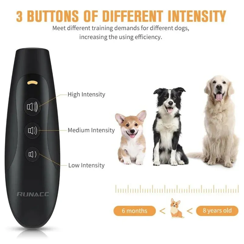 New in sealed box! Runacc Handeld Ultrasonic Anti-Barking Device