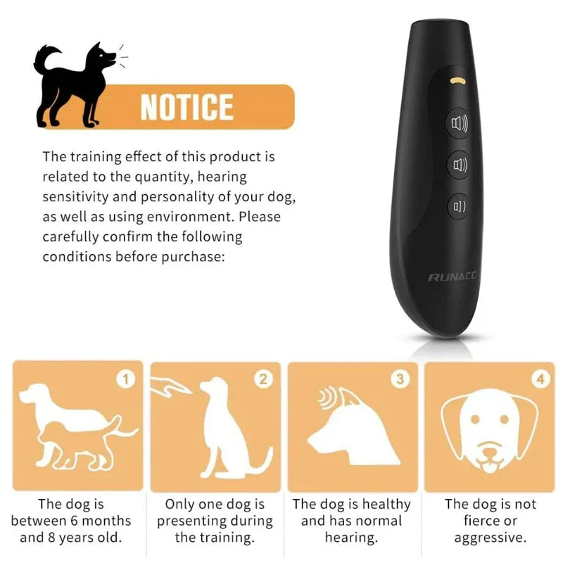 New in sealed box! Runacc Handeld Ultrasonic Anti-Barking Device