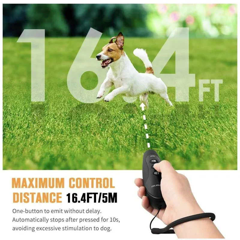 New in sealed box! Runacc Handeld Ultrasonic Anti-Barking Device